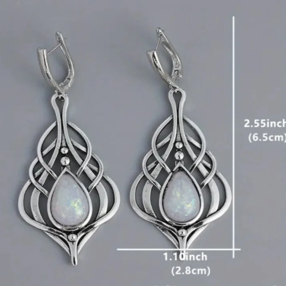 NWT! Silver Tone Scroll Filigree Pierced Dangle Earrings! $18 each OR 2/$30!